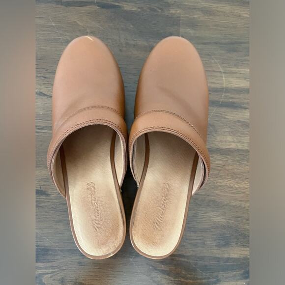Madewell The Cecily Clog in Oiled Leather Cottagecore Boho Minimalist - Picture 9 of 12